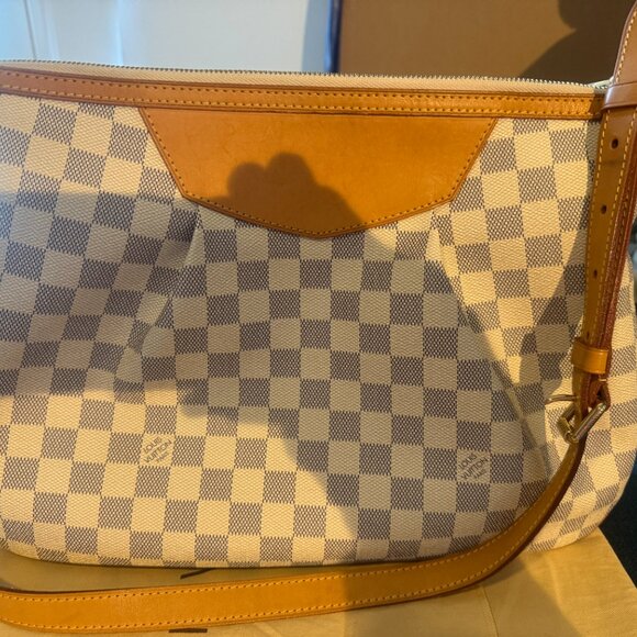 Louis Vuitton Damier Azur Siracusa mm crossbody EUC - Picture 2 of 12